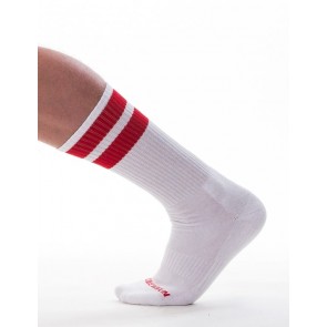 Barcode Berlin Gym Socks - White and Red