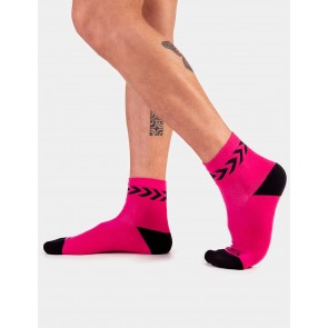 Barcode Berlin Petty Socks - Pink and Black