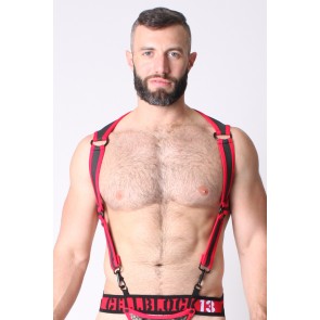 CellBlock 13 Cyber X-Treme Harness - Red