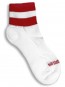 Barcode Berlin Petty Socks - White and Red